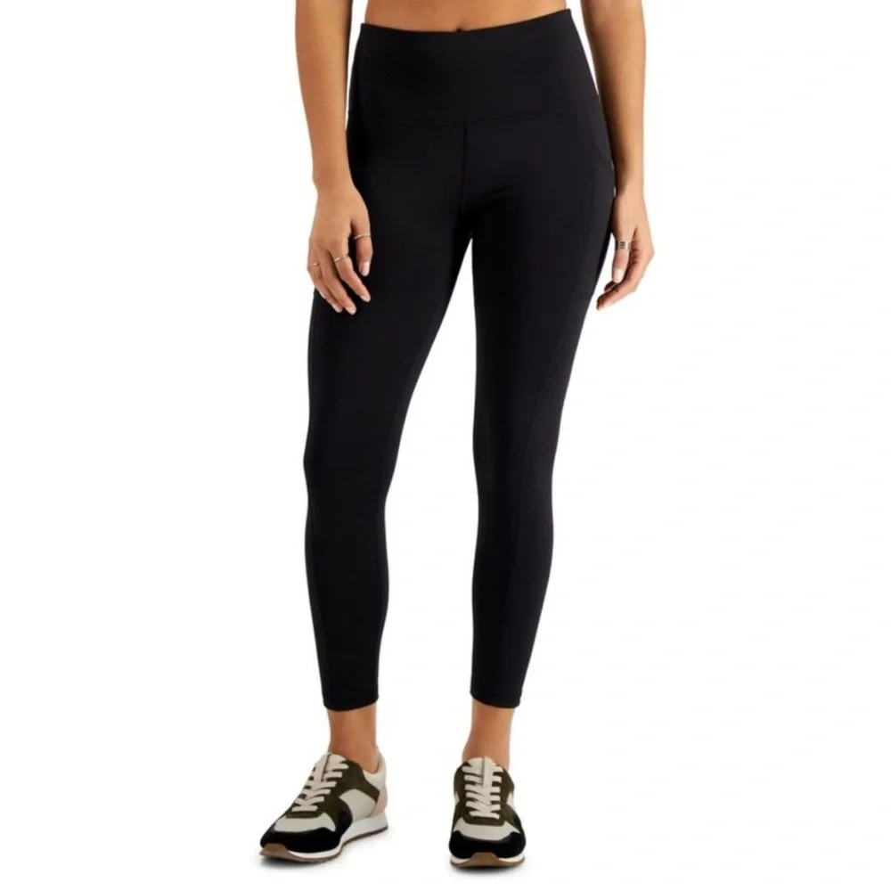 417M ID IDEOLOGY High Rise Side Pocket 7/8 Leggings -‎ Size: PP (2P)